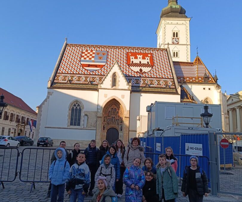 Izvanučionička nastava Eko-etno grupe i Čuvara prirode (B1 program Cjelodnevne škole) u Zagreb