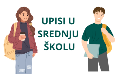 Upis učenika u 1. razred srednje škole u školskoj godini 2025./2026.