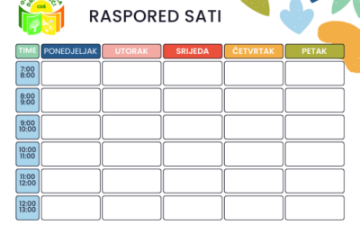 Raspored sati