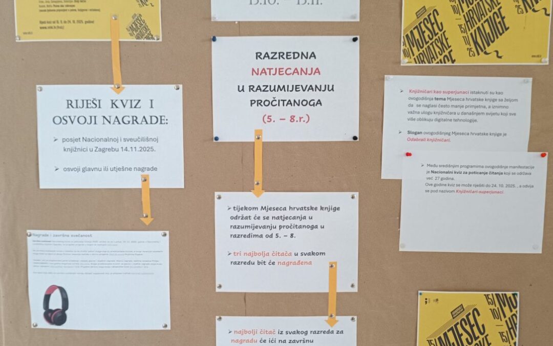 Počeo je mjesec hrvatske knjige