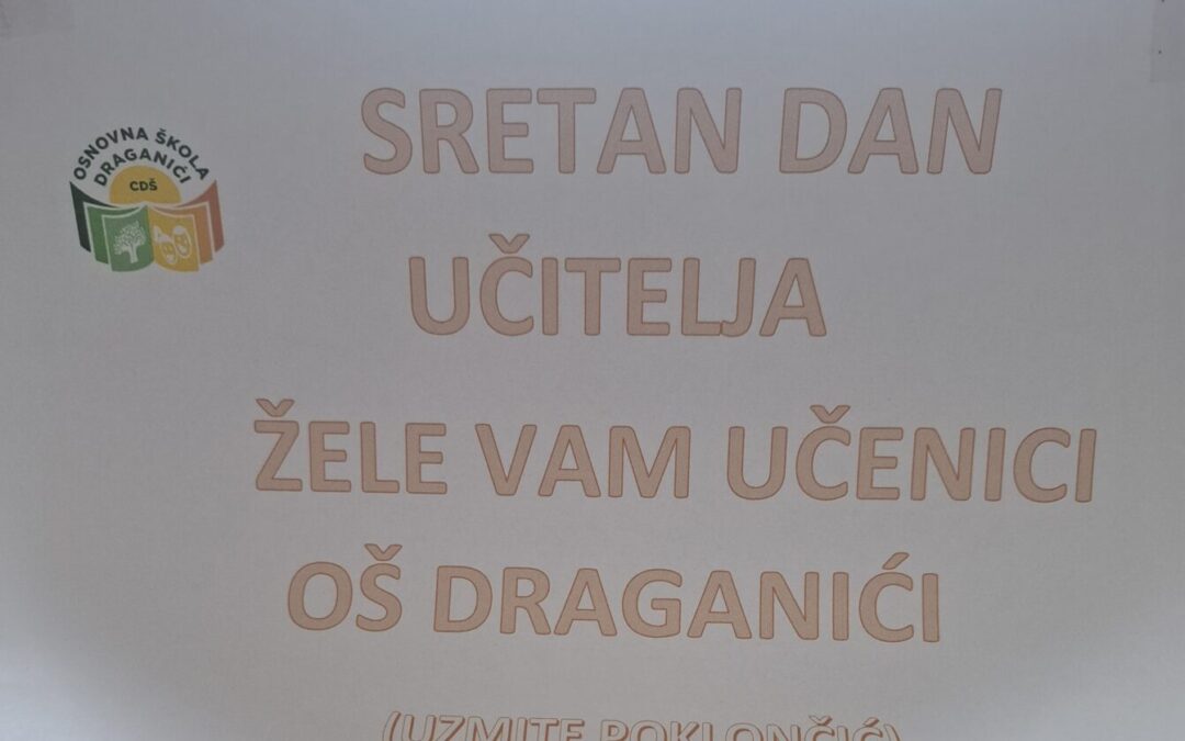 Obilježavanje Dana učitelja