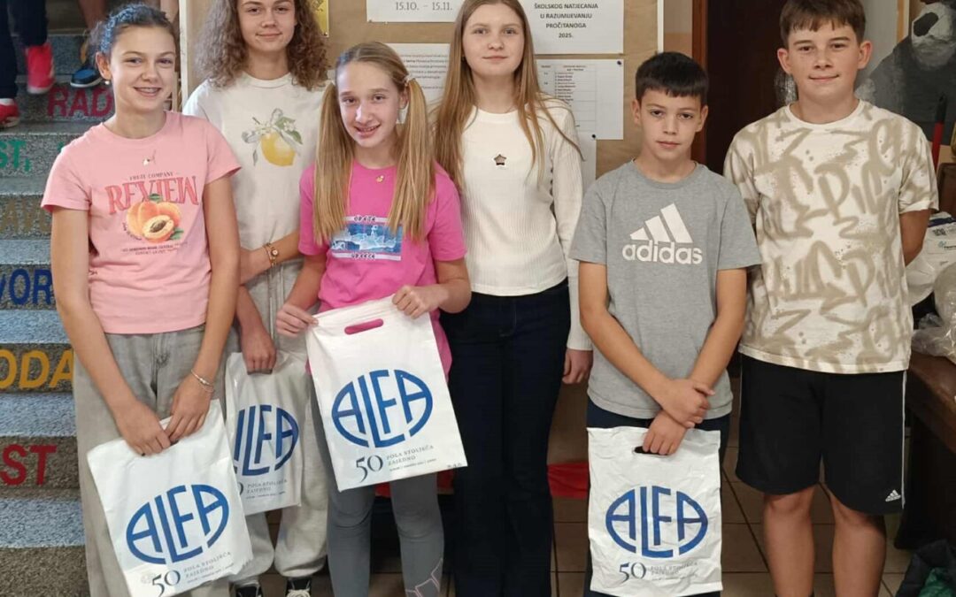 Mjesec hrvatske knjige u našoj školi